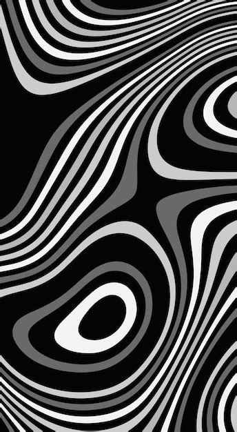 Premium Vector | Wavy line pattern background