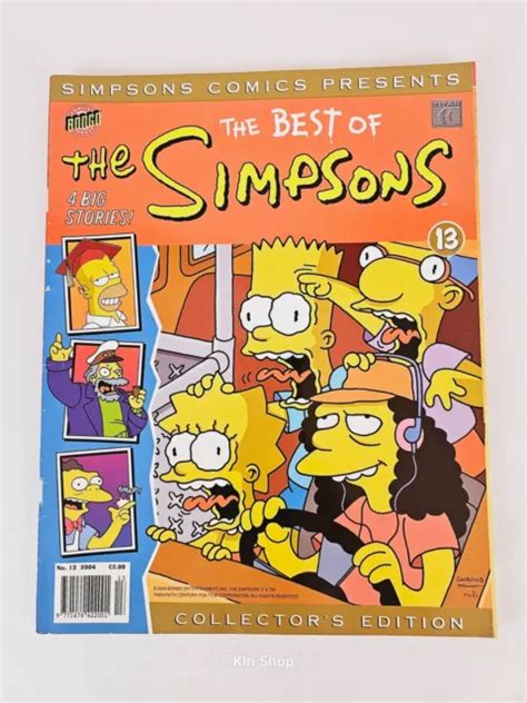 The Best Of The Simpsons No13 2004 Bongo Comics Group £999