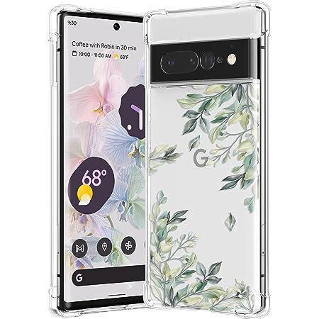 Raleavo Kompatibel Mit Google Pixel Pro Handyh Lle Transparent Blume