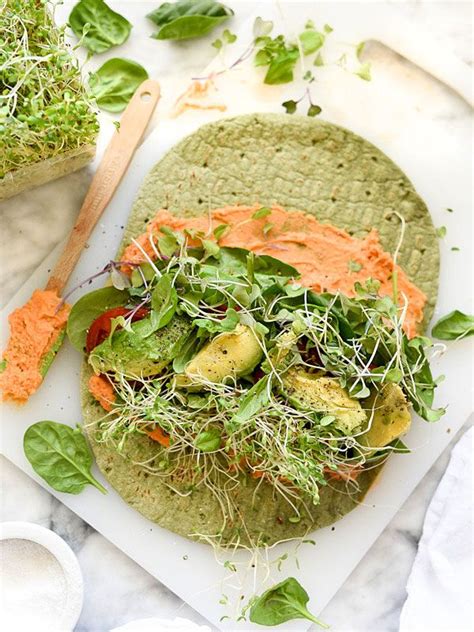 Edamame Hummus Veggie Wraps Artofit