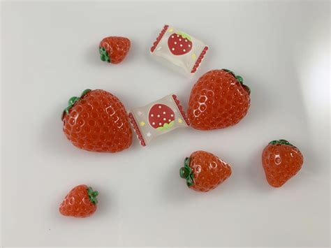 High Quality Strawberry Fruit Shoe Charms For Croc 8pcs Etsy