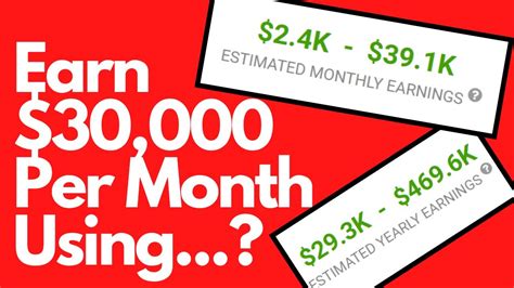 How To Earn Per Month Using Youtube S Platform Making Money