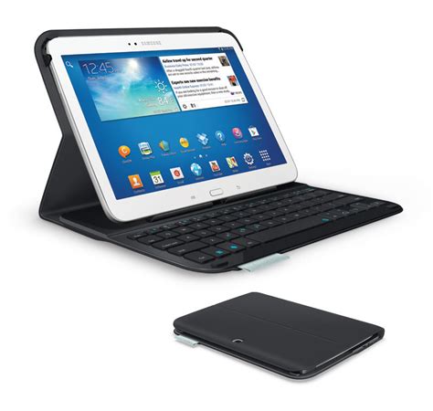 Amazon Logitech Ultrathin Keyboard Folio For 10 1 Inch Samsung