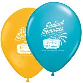 National Assisted Living Week Latex Balloons Pkg 20 SNC104 National