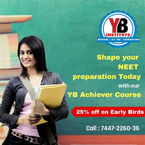 Shape Your Neet Preparation Today With Our Yb Achieve Course