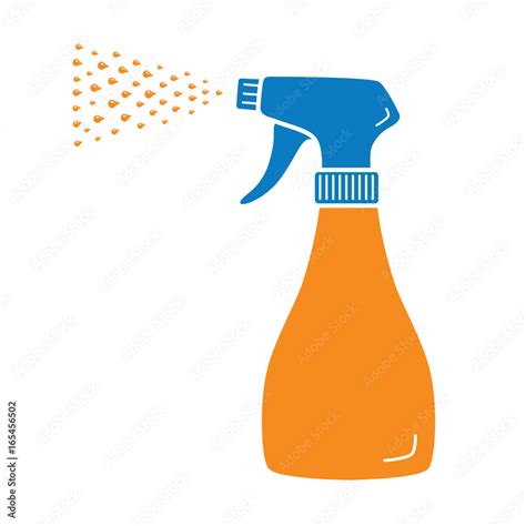 Cleaning Spray Bottle Icon Stock Vector Adobe Stock