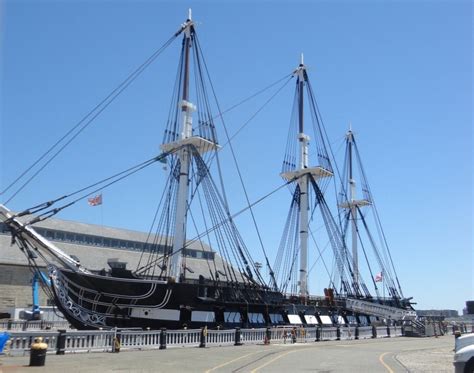 The USS Constitution Old Ironsides Boston Massachusetts USA B L