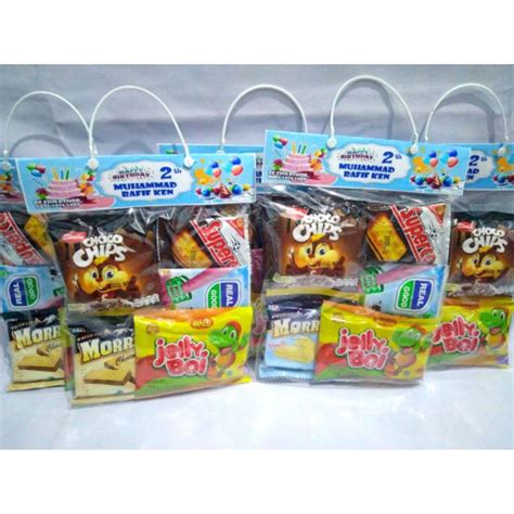 Jual Bingkisan Ultah Bingkisan Ulang Tahun Paket Snack Ultah Snack