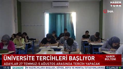 Niversite Tercihleri Ne Zaman Ba L Yor Niversite Tercihi Yaparken