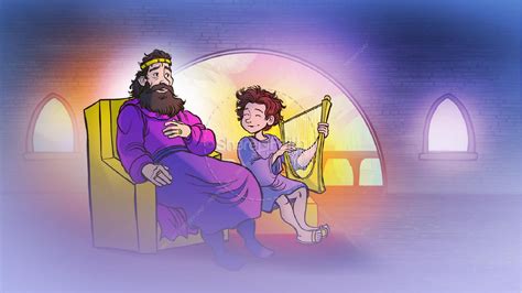 1 Samuel 16 David And Samuel Kids Bible Story