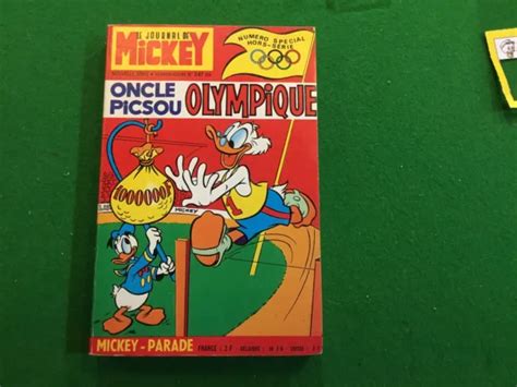 Mickey Parade N Bis Oncle Picsou Olympique Rare Eur