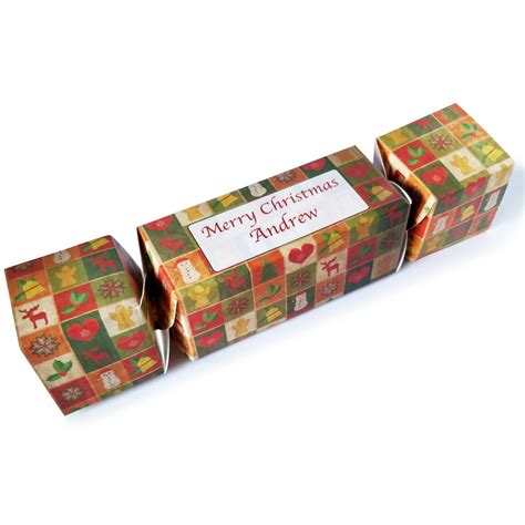 Personalised Christmas Cracker T Box Simply Twist And Fill With Your