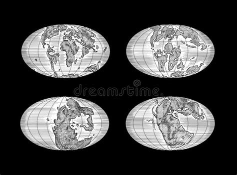 Plate Tectonics On The Planet Earth Pangaea Continental Drift