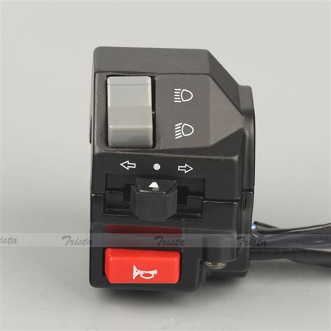 Motorcycle Atv Handlebar Horn Turn Signal Hi Lo Beam Left Switch