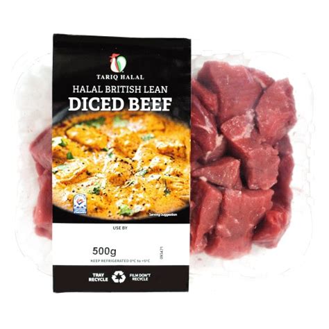 Tariq Halal British Lean Diced Beef G Compare Prices Where To