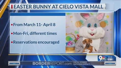 Easter Bunny At Cielo Vista Mall YouTube