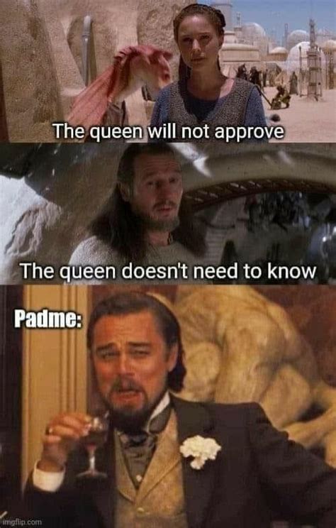 Padme Is A Queen Rprequelmemes Padmé Amidala Know Your Meme