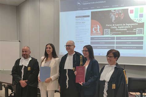 Prime Laureate In Ingegneria Civile Ambientale E Gestionale