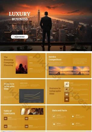 Butterscotch Brownie Powerpoint Template Brown PowerPoint PPTX