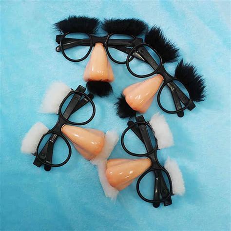 Halloween Disguise Glasses And Mustache Funny Adult Big Nose Festival Supplies Cosplay Party