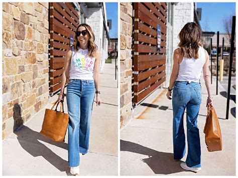 How To Wear Wide Leg Jeans The Motherchic