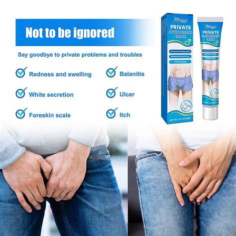 1 3x Men Private Intimate Cream 20g For Men Balanitis Repairs Itching