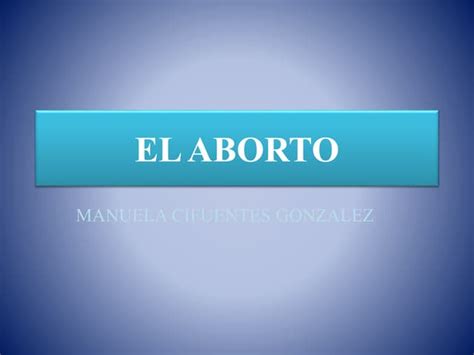 El Aborto Ppt