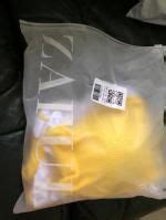 Ruffle Bandeau Bikini Set In YELLOW ZAFUL