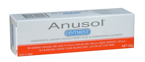 ANUSOL OINTMENT - Unichem Cox's 7 Day Pharmacy