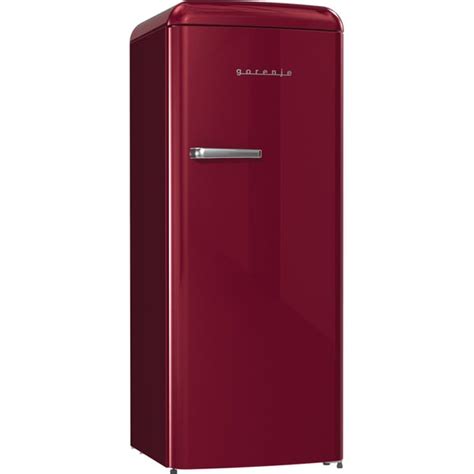 Frigider Cu O Usa GORENJE ORB615DR 247 L H 152 Cm Clasa D Rosu