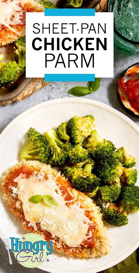 Healthy Sheet Pan Chicken Parm More Sheet Pan Dinner Recipes Recipe Sheet Pan Dinners