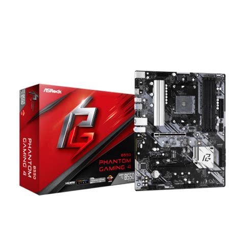 Asrock B550 Phantom Gaming 4 Amd Motherboard Multimedia Computer