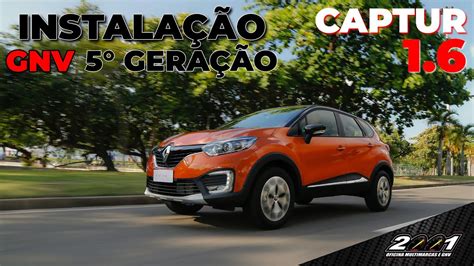 GNV 5 GERAÇÃO RENAULT CAPTUR 1 6 POR BAIXO YouTube