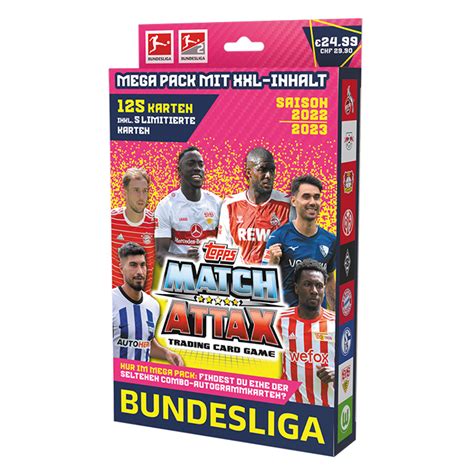 Boxy balíčky a sety fotbal Topps Match Attax Bundesliga 2022 23