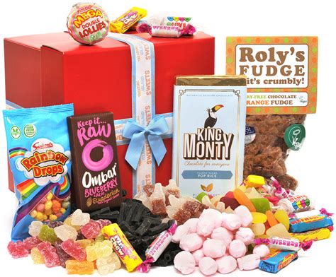 Vegan Sweets & Chocolate Hamper - treasureislandsweets.co.uk