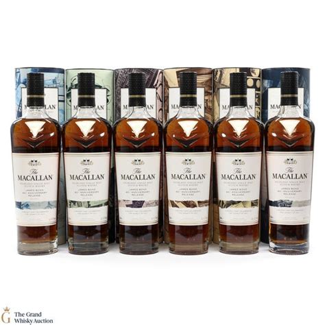 Macallan James Bond 60th Anniversary Full Set Food Drinks Alcoholic