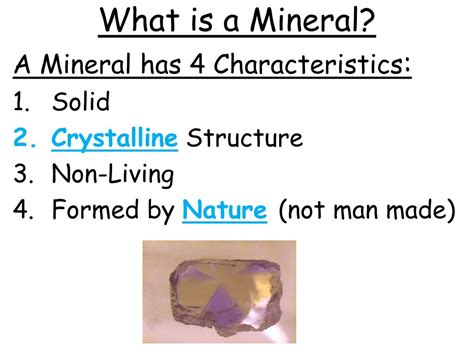 Ppt Chapter 1 Minerals Of The Earths Crust Powerpoint Presentation