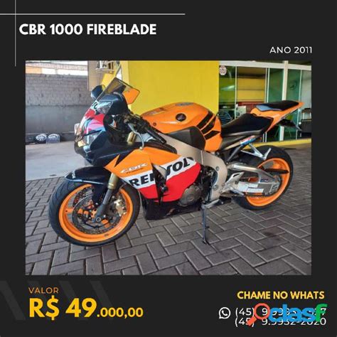 Honda Cbr Rr Fireblade Em Brasil Clasf Veiculos