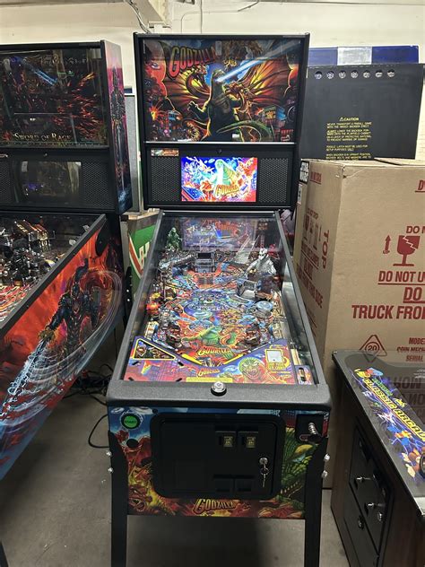 Godzilla Premium Pinball Machine Pinball Game Manufactured By Stern