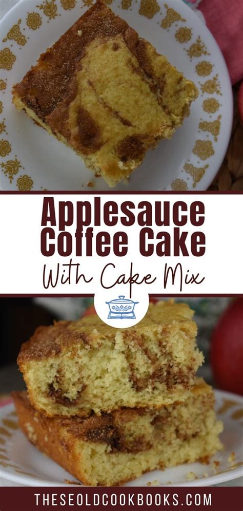 Cake Mix Applesauce Cake Recipe These Old Cookbooks