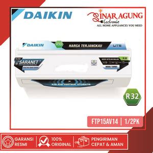 Promo Daikin FTP15AV14 FTP 15 AC Split 1 2 PK Breeze Standard Cicil