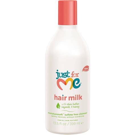 Just For Me Natural Hair Milk Moisture Soft Shampoo Africana Hair