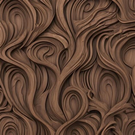 Premium Photo 3d Classic Dark Brown Wood Pattern Wallpaper Generative Ai