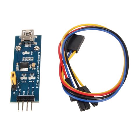 Usb To Uart Ttl Module Usb Mini Ab Connector 3 Power Mode 3 Led Usb Uart Serial Adapter Module