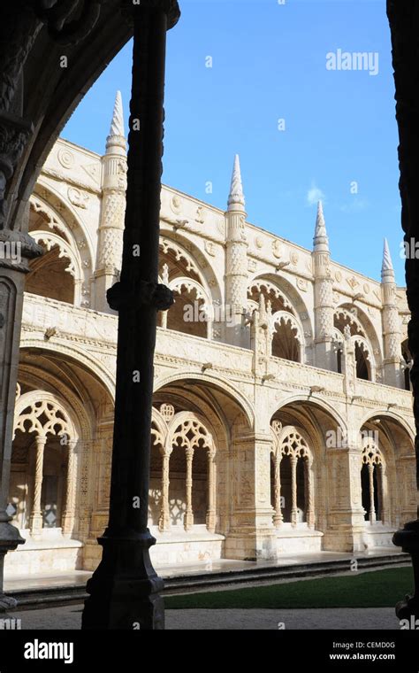 monastery of jeronimos belem district lisbon portugal Stock Photo - Alamy