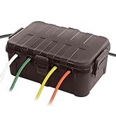 Flemoon Pack Outdoor Extension Cord Safety Cover With Waterproof