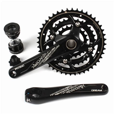 Mm Crankset Mountain Bike Speed Hollow Integrated Crankset