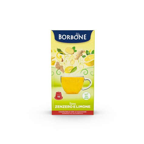 Capsule Comp Nespresso Tisana Zenzero E Limone Caff Borbone