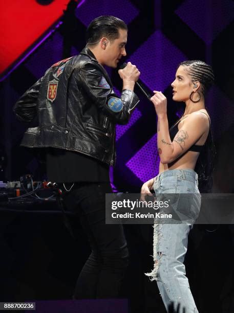 Halsey Jingle Ball Photos And Premium High Res Pictures Getty Images