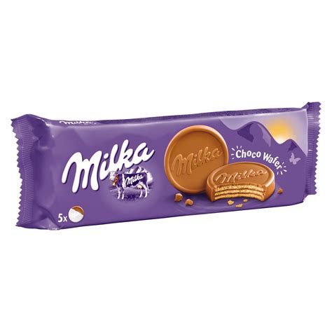 Milka Choco Wafer Milk Chocolate Sütlü Çikolatalı 150g